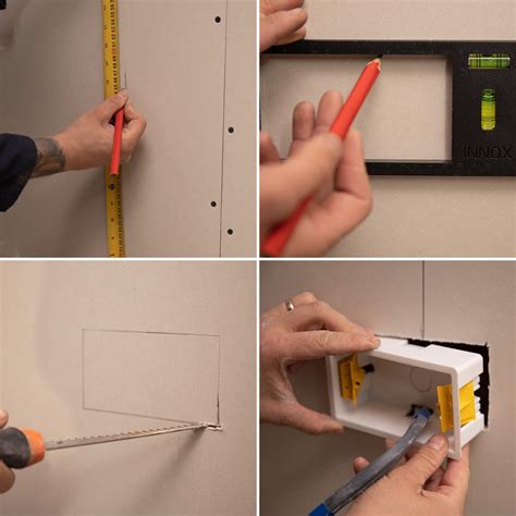 electrical socket back box template|electrical socket back box cutting template.